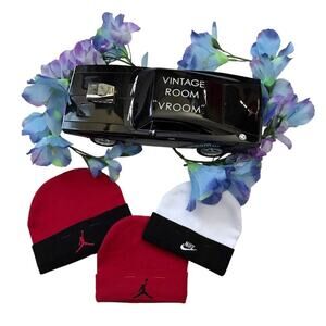 Jordan and Nike NWOT Beanie for Babies 0-6 Months